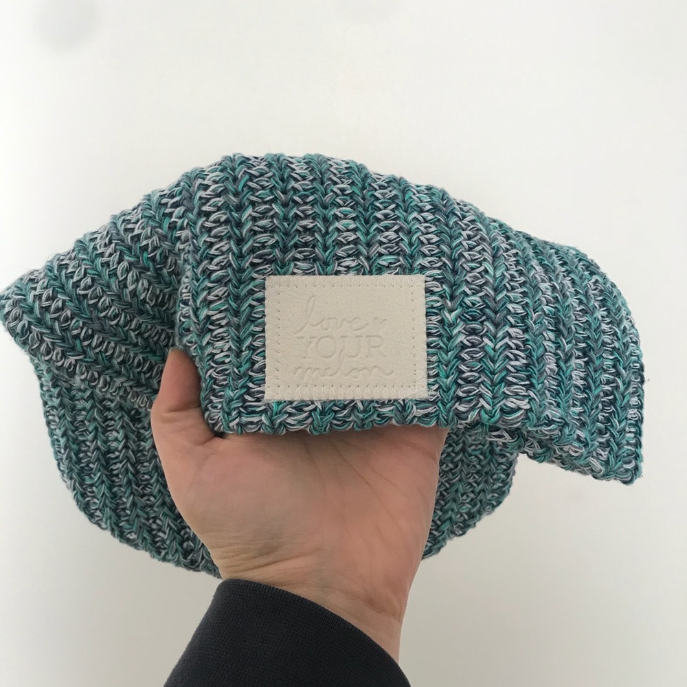 Love Your Melon Teal Beanie